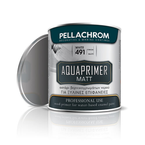 Pellachrom AQUAPRIMER-Αστάρι Βερνικοχρωμάτων Νερού Για Ξύλινες Επιφάνειες (Βελατούρα Νερού) 750ml