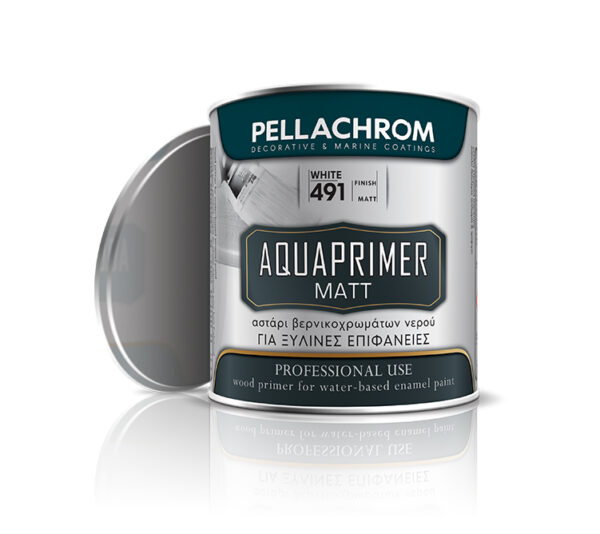 Pellachrom AQUAPRIMER-Αστάρι Βερνικοχρωμάτων Νερού Για Ξύλινες Επιφάνειες (Βελατούρα Νερού) 750ml