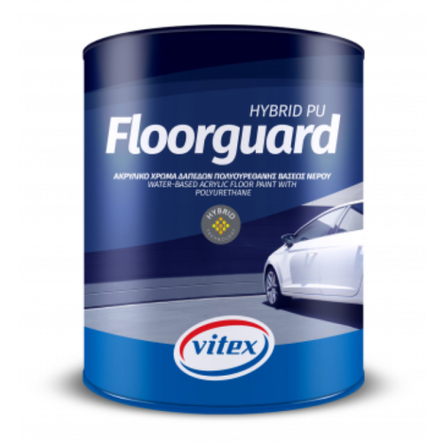 Floorguard Hybrid PU-Υβριδικό Πολυουρεθανικό Ακρυλικό Χρώμα Δαπέδων-Vitex 750ml