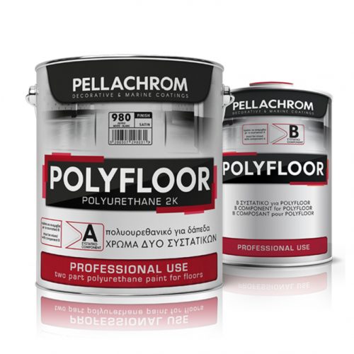 Pellachrom POLYFLOOR – Χρώμα Πολυουρεθάνης Δύο Συστατικών Για Δάπεδα